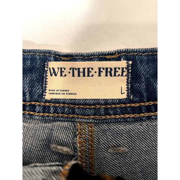We The Free Camilla Slim Bootcut new denim overalls Y2K, 2000s Fashion - Picture 7 of 9